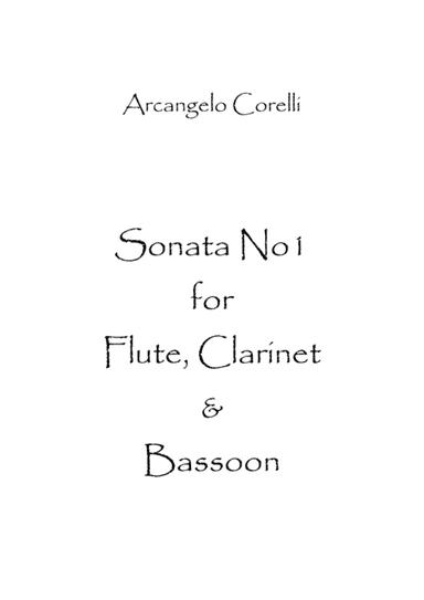 Sonata No.1 (arr. Spence Bundy)