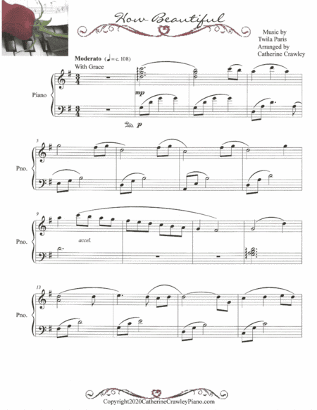How Beautiful (arr. Catherine Crawley)