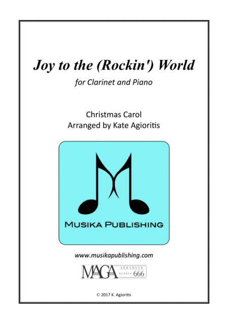 Joy to the (Rockin') World - Clarinet and Piano (arr. Kate Agioritis)