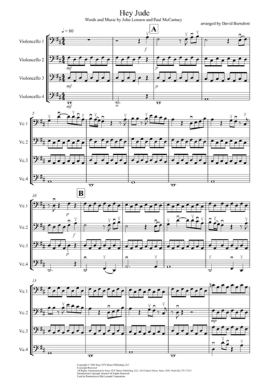 Hey Jude (arr. David Burndrett)