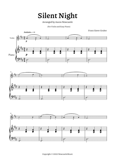 Silent Night (arr. Aaron Newcastle)