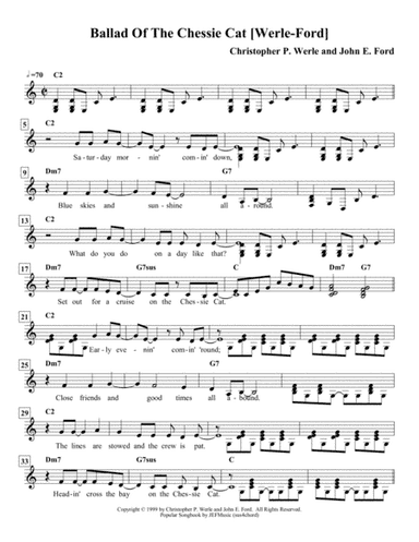 The Ballad of the Chessie Cat