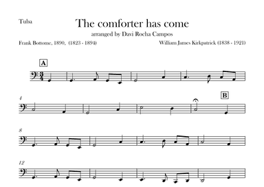 The comforter has come (arr. Davi Rocha Campos)