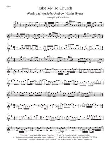 Take Me To Church (arr. Kevin Busse)