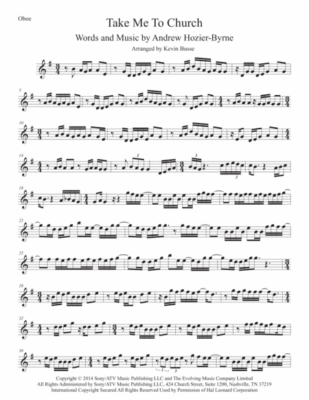 Take Me To Church (arr. Kevin Busse)