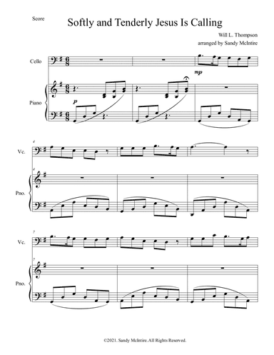 Softly and Tenderly Jesus Is Calling (arr. Sandy McIntire)