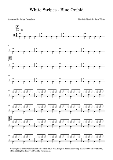 Blue Orchid (arr. Felipe Gonçalves)
