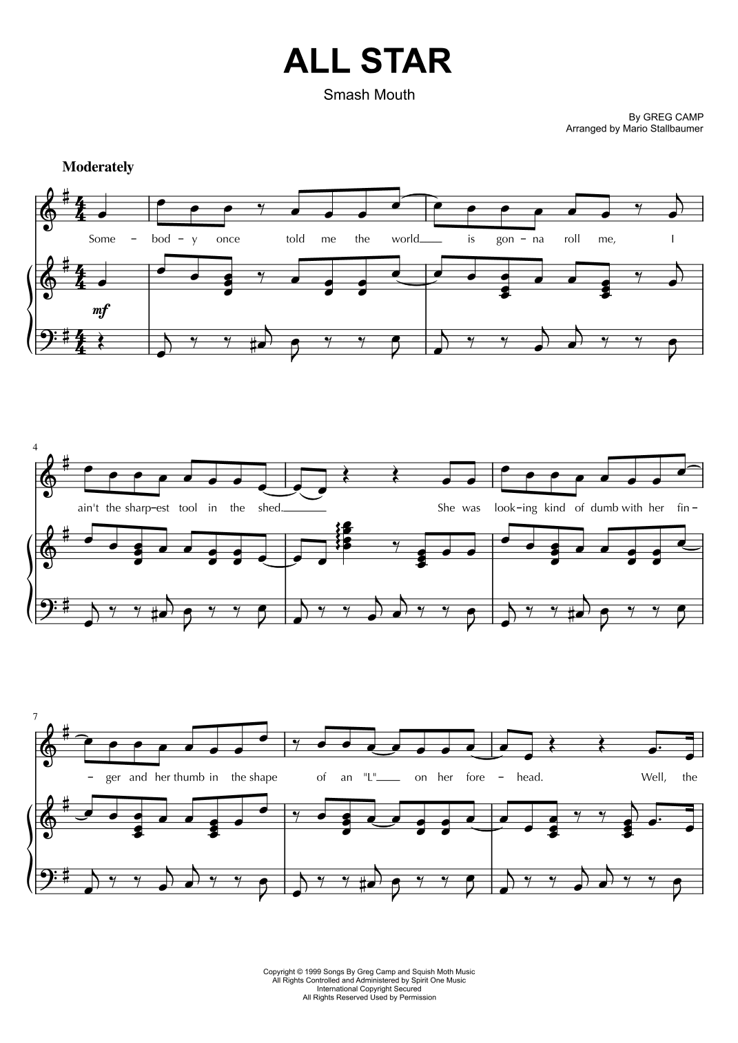 All Star (arr. Mario Stallbaumer)