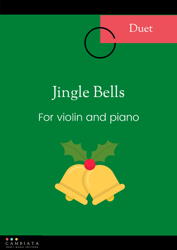 Jingle Bells - For violin and piano accompaniment (Easy/Beginner) (arr. Levy Nunes)