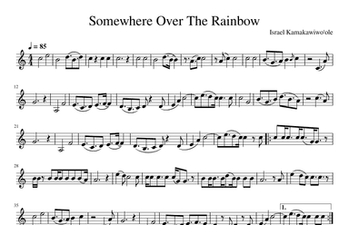 Somewhere Over The Rainbow/what A Wonderful World (arr. Julia Mills)