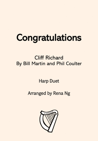 Congratulations (arr. Rena Ng)
