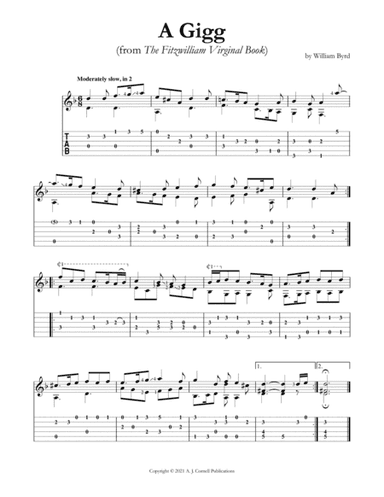 A Gigg (arr. Mark Phillips)