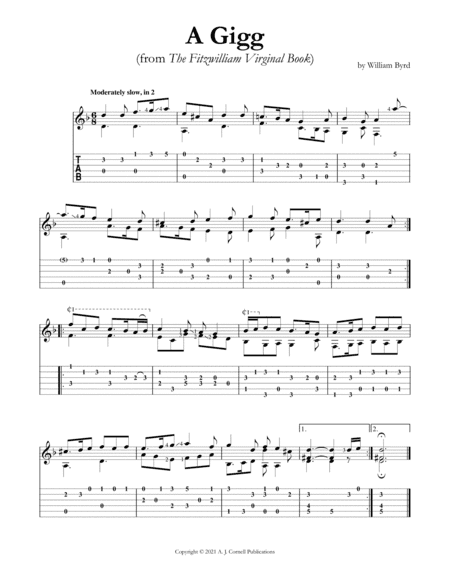 A Gigg (arr. Mark Phillips)