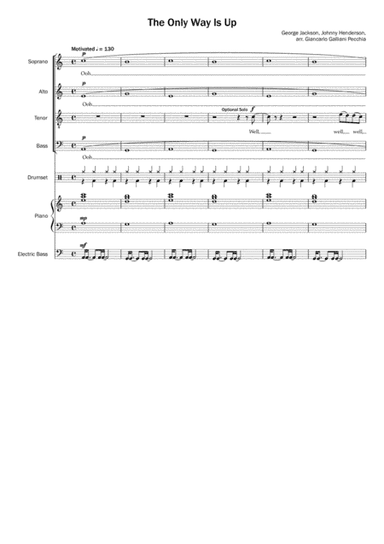 The Only Way Is Up (arr. Giancarlo Galliani Pecchia)