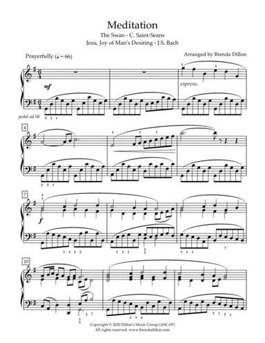 Meditation (arr. Brenda Dillon)