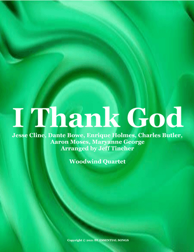 I Thank God (arr. Jeff Tincher)