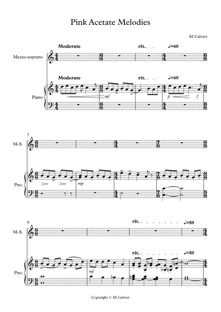 Pink Acetate Melodies