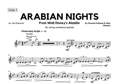 Arabian Nights (arr. Dan Edwards)