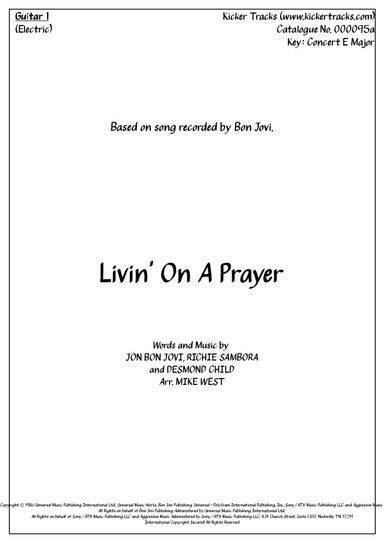 Livin' On A Prayer (arr. Mike West)