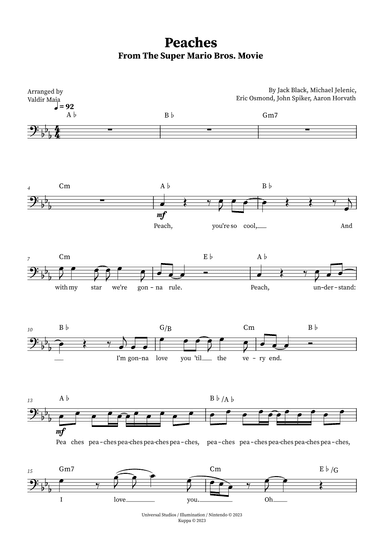 Peaches (arr. Valdir Maia)