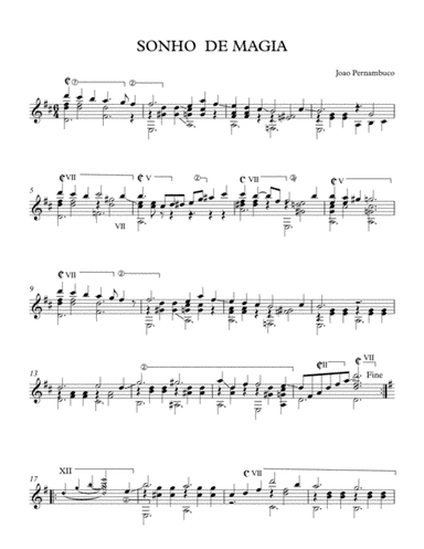 SONHO DE MAGIA (arr. Islo Nantes)