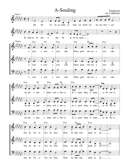 A-Souling (arr. Nicole Leonard, Chris Lloyd)