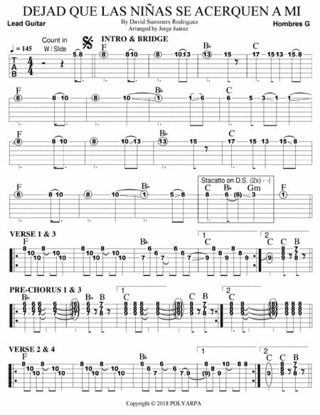 Dejad Que Las Ninas Se Acerquen A Mi (arr. Jorge Juárez)