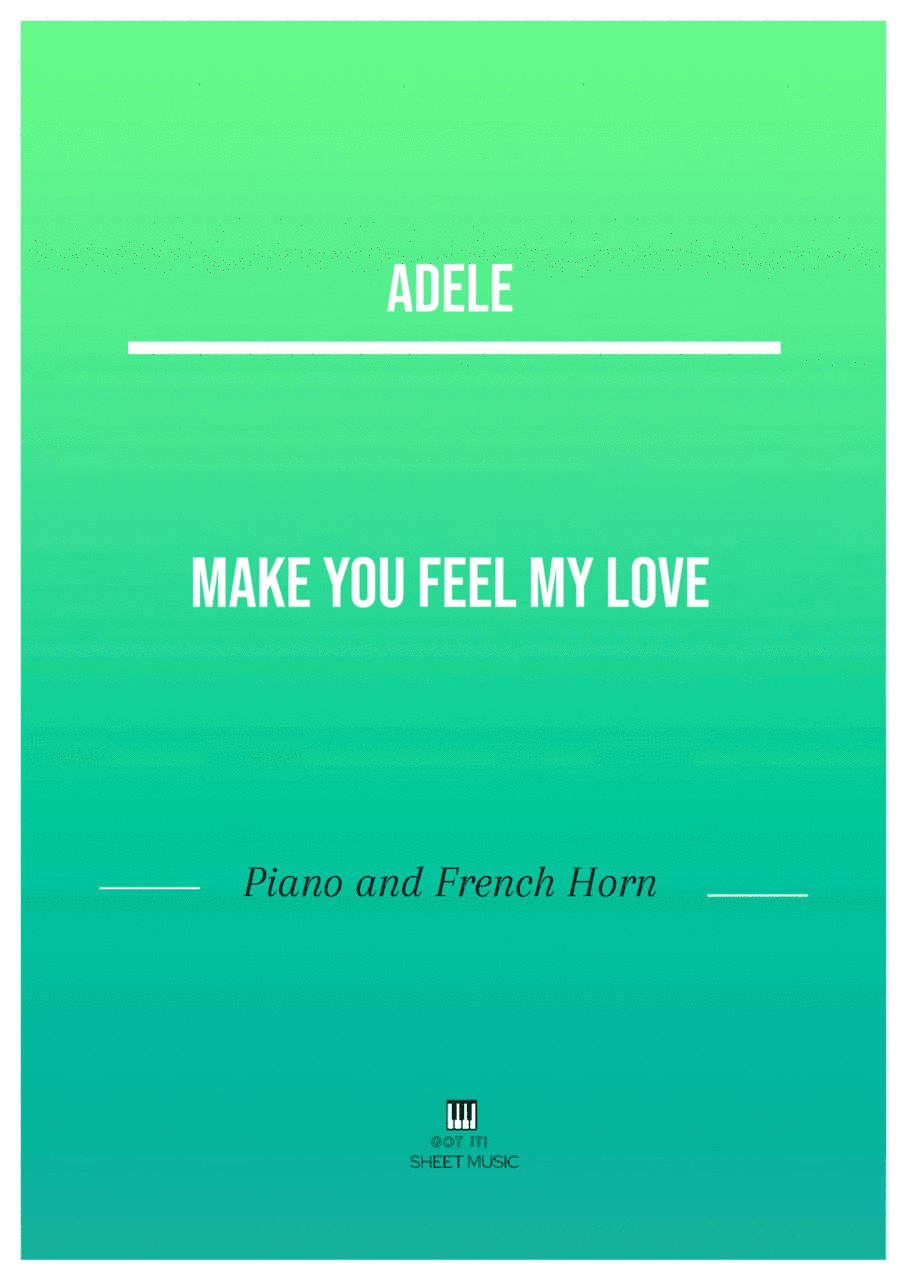 Make You Feel My Love (arr. ANDRE LAITANO)