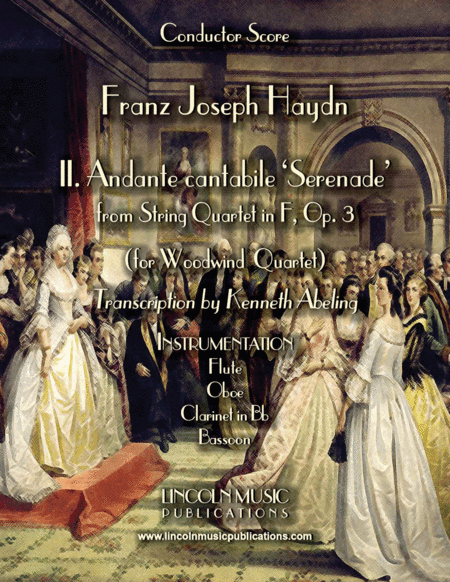 Haydn - "Serenade" (for Woodwind Quartet) (arr. Kenneth Abeling)