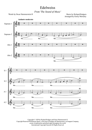 Edelweiss (arr. Emily Moriarty)