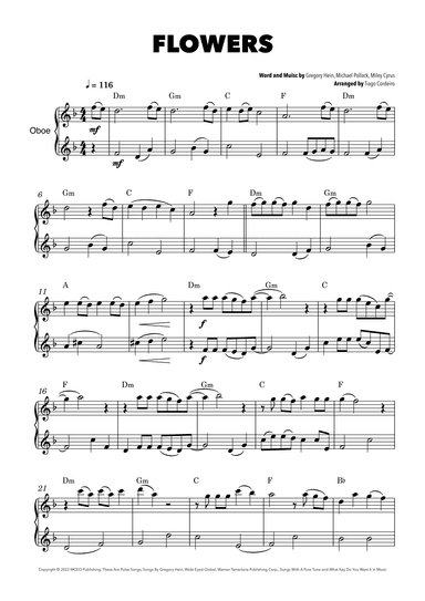 Flowers (arr. Tiago Cordeiro)