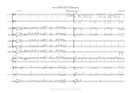 This Could Be The Start Of Something Big (arr. Daryl McKenzie)
