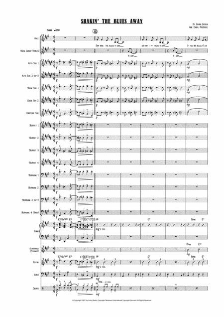 Shaking The Blues Away (arr. Daryl McKenzie)