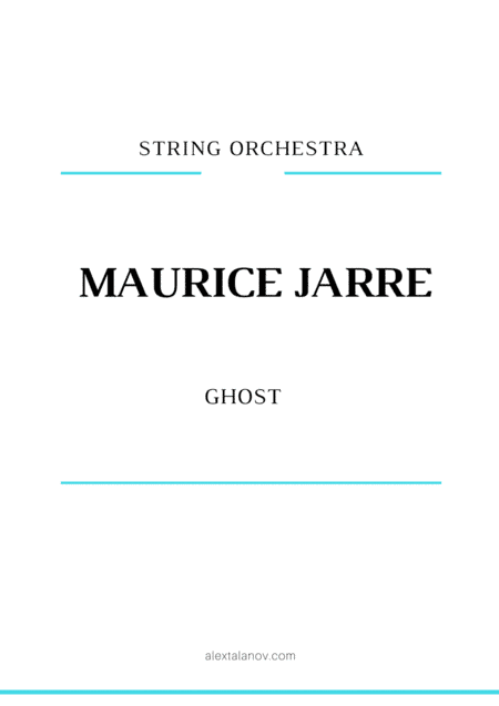 Ghost (arr. Alex Talanov)