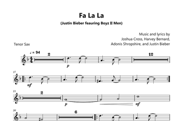Fa La La (arr. David Lartey)