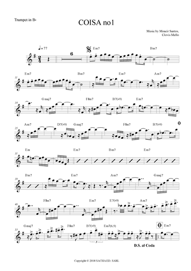 Coisa No. 1 (arr. The Sheet Music Library)