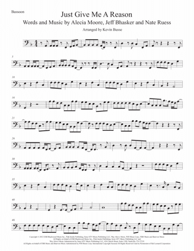 Just Give Me A Reason (arr. Kevin Busse)