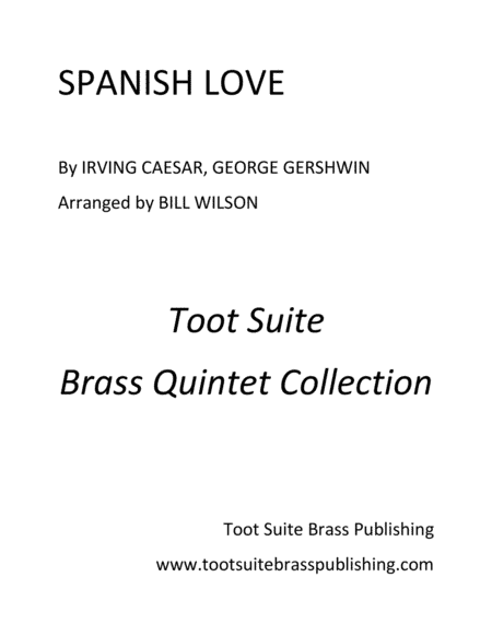 Spanish Love (arr. Bill Wilson)