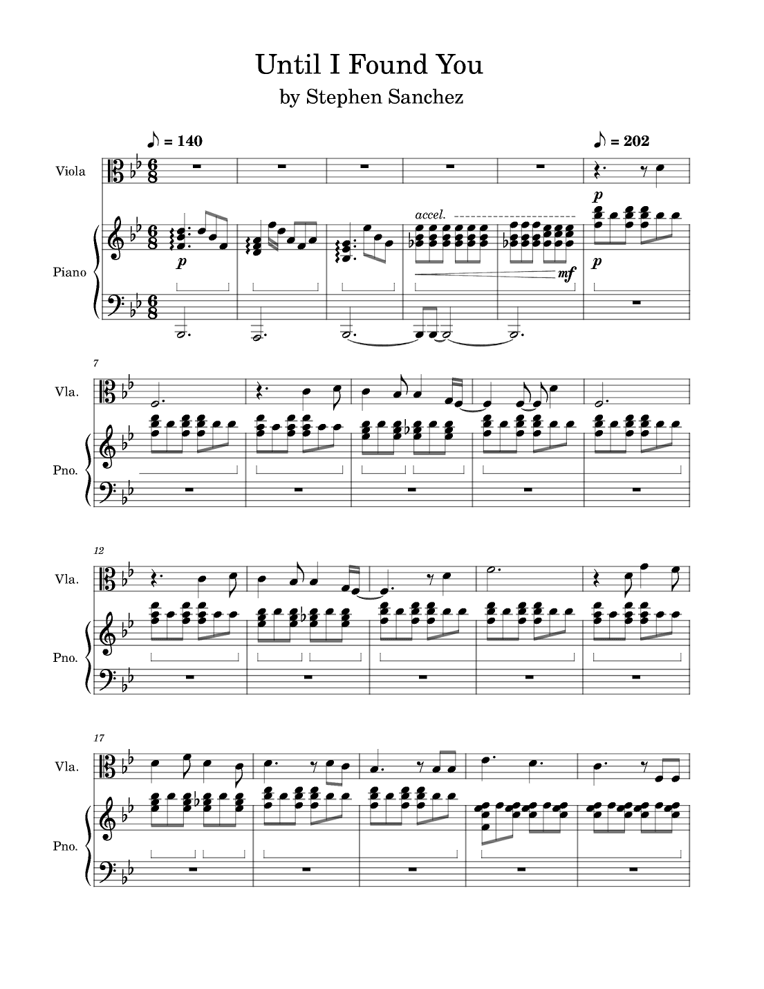 Until I Found You (arr. Anya Alston)