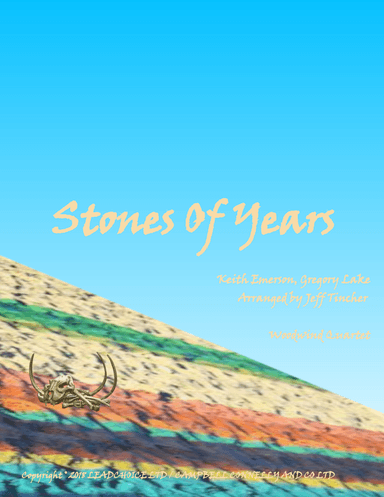 Stones Of Years (arr. Jeff Tincher)