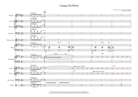 Change The World (arr. Daryl McKenzie)
