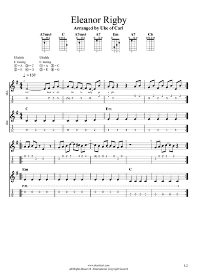 Eleanor Rigby (arr. Carl Thomas)