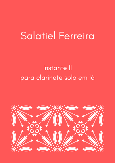 Instante II - for clarinet solo in A