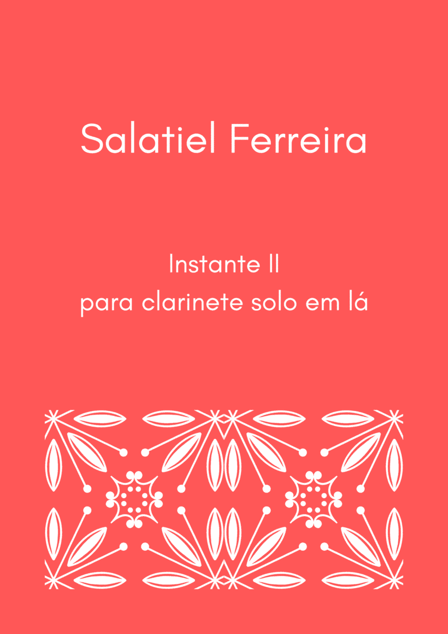 Instante II - for clarinet solo in A
