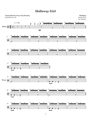 Holloway Girl (arr. Evan Aria Serenity)