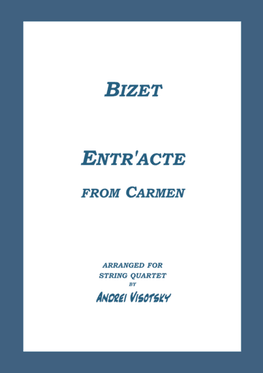 Entr'acte (arr. Andrei Visotsky)