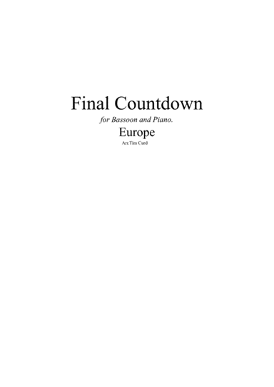 Final Countdown (arr. Tim Curd.)