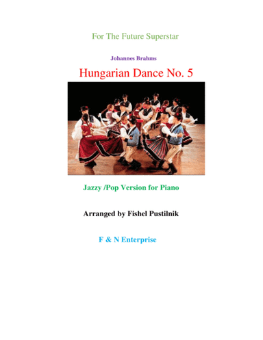 Hungarian Dance No. 5 (arr. Fishel Pustilnik)