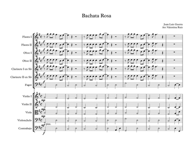 Bachata Rosa (arr. Valentina Ruiz)