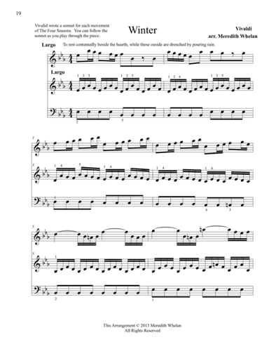 Classical Duets for Flute & Piano:  Winter from Vivaldi's Four Seasons (arr. Meredith Whelan)